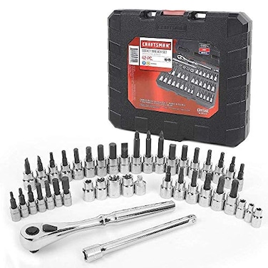CRAFTSMAN Craftsman 42 pc Hex and Torx Bit Socket Super Set 14 and 38 in Drives
