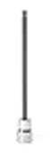 GEARWRENCH 38 Drive Long Ball End Hex Bit SAE Socket 316 80436D