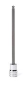 GEARWRENCH 38 Drive Long Ball End Hex Bit SAE Socket 316 80436D