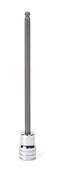 GEARWRENCH 38 Drive Long Ball End Hex Bit SAE Socket 316 80436D