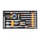 GEARWRENCH 18 Piece 14 90T Ratchet Drive Tool Set with EVA Foam Tray 86520