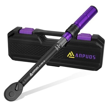 ANPUDS 12 Inch Drive Click Torque Wrench10170 FtLb1362305 Nm Dualdirection Adjustable Torque Wrench with Dual Range Scales 72 Tooth 3 High Precision for Moto Car Maintenance