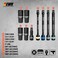 EWK 9Piece 12 Inch Drive Thin Wall Flip Lug Nut Impact Socket and Torque Stick Set 17x19mm 21x22mm 34x1316 78x1516 80 100 120 150 Ftlbs Torque Limiting Extensions for Wheel Service