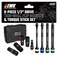 EWK 9Piece 12 Inch Drive Thin Wall Flip Lug Nut Impact Socket and Torque Stick Set 17x19mm 21x22mm 34x1316 78x1516 80 100 120 150 Ftlbs Torque Limiting Extensions for Wheel Service