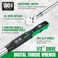 SK 12 Drive Digital Torque Wrench 17 to 340 NM LED Display Four Units of Measure Flash Notification