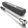 SuZhi 12 Inch Torque Wrench 25250 ftlb 339339 NMAluminum Alloy handle CrMo Material Head Heavy Duty ProfessionalDual Direction Store in Solid Case