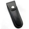 Jingelmall Pocket Knife Sheath Black Genuine Leather Belt Case Universal Folding Pocket Knife with Belt Loop Pouch Fits Any 4 Folding Pocket Knife