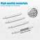 Wellfit Spring Bar Tool with 76pcs Heavy Duty Stainless Steel Watch Band Pins