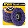 TPmax 412 x78 Stripping Discs Rust Remover Wheel Remove Paint and Oxidation Poly Strip Wheel Disc Abrasive Angle Grinding Wheel 5 PackPurple