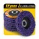 TPmax 412 x78 Stripping Discs Rust Remover Wheel Remove Paint and Oxidation Poly Strip Wheel Disc Abrasive Angle Grinding Wheel 5 PackPurple
