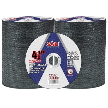 SALI 200 Pack Cut Off Wheel 4 12 Inch Cutting Wheels 412 x 364 x 78 for Metal Stainless Steel Angle Grinder Cutting WheelCutting Discs with Aggressive Cutting