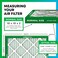 Filterbuy 10x10x2 Air Filter MERV 8 Essential Dust Allergy Defense 2Pack Electrostatic Pleated HVAC AC Furnace Filters Replacement Made in USA Actual Size 950 x 950 x 175