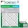 Filterbuy 13x20x1 Air Filter MERV 8 Essential Dust Allergy Defense 4Pack Electrostatic Pleated HVAC AC Furnace Filters Replacement Made in USA Actual Size 1288 x 1988 x 075
