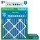 Filterbuy 16x20x2 Air Filter MERV 13 Optimal Smoke Allergy Defense 2Pack Electrostatic Pleated HVAC AC Furnace Filters Replacement Made in USA Actual Size 1550 x 1950 x 175