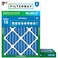Filterbuy 16x20x2 Air Filter MERV 13 Optimal Smoke Allergy Defense 2Pack Electrostatic Pleated HVAC AC Furnace Filters Replacement Made in USA Actual Size 1550 x 1950 x 175
