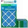 Filterbuy 16x24x1 Air Filter MERV 13 Optimal Smoke Allergy Defense 6Pack Electrostatic Pleated HVAC AC Furnace Filters Replacement Made in USA Actual Size 1538 x 2338 x 075