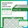 Filterbuy 20x22x1 Air Filter MERV 8 Essential Dust Allergy Defense 2Pack Electrostatic Pleated HVAC AC Furnace Filters Replacement Made in USA Actual Size 1950 x 2150 x 075