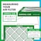 Filterbuy 20x22x1 Air Filter MERV 8 Essential Dust Allergy Defense 2Pack Electrostatic Pleated HVAC AC Furnace Filters Replacement Made in USA Actual Size 1950 x 2150 x 075