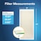 Filtrete 18x36x1 AC Furnace Air Filter MERV 8 MPR 700 Tough on Pollen Easy on Airflow 3Month Pleated 1Inch Electrostatic Air Cleaning Filter 4Pack Actual Size 1781 x 3581 x 065 in