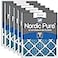 Nordic Pure 16x20x1 15 12 x 19 12 x 34 Pleated MERV 7 Air Filters 6 Pack