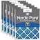 Nordic Pure 16x20x1 15 12 x 19 12 x 34 Pleated MERV 7 Air Filters 6 Pack