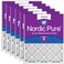 Nordic Pure 16x16x1 MERV 8 Pleated AC Furnace Air Filters 6 Pack