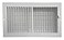 Hart & Hart Cooley 661 Series 12 x 6 White Ceiling or Sidewall Register Fits a 12W x 6H Hole
