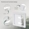 Vent Systems White ABS Plastic Access Panel 6 x 6 Inch CutOut Access Door for Drywall Wall Ceiling Electrical Plumbing Service Wall Hole Cover Inspection Door 66 x 66 Inch Outer
