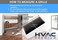 HVAC Premium 2 X 10 Floor Register with Louvered Design Heavy Duty Rigid Floor Air Supply with Damper Lever Outer Dimensions 35 X 115 Black