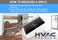 HVAC Premium 2 X 10 Floor Register with Louvered Design Heavy Duty Rigid Floor Air Supply with Damper Lever Outer Dimensions 35 X 115 Black
