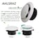 AHLSRHZ 4 Inch Adjustable Air Vents ABS Round Soffit Vent for Indoor Use