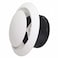 AHLSRHZ 4 Inch Adjustable Air Vents ABS Round Soffit Vent for Indoor Use