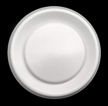 HVAC Premium 6 Circular Round Plastic HVAC Supply Grille Air Diffuser Vent Duct Cover Outer Dimensions 8