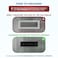 Air 360 Aluminum 12 x 6 In Duct Opening Heater Vent Deflector Wall AC Grille Premium Register Vent Cover Durable Rustproof Wall Grille Overall Size 1358 x 758 Inch Adjustable Front Blades White