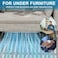 BESWEL Air Vent Extender for Under Furniture Extend from 1748 Magnetic Vent Deflector for Floor Register Up to 12 Wide 15mm Thick