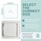 Home Intuition Ceiling Register Air Vent Covers for Home Ceiling or Wall 8X4 Inch Duct Opening 1Way White Grille Register Cover with Adjustable Damper for HVAC Heat and Cold Air Conditioner