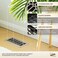 Decor Grates 4x12 New Gothic Floor Register Vent Cover Fits 4x12 Floor Vent Opening Adjustable Airflow Control Brushed Nickel NGH412NKL