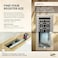 Decor Grates 4x12 New Gothic Floor Register Vent Cover Fits 4x12 Floor Vent Opening Adjustable Airflow Control Brushed Nickel NGH412NKL