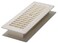 Decor Grates PL310AL 3Inch by 10Inch Plastic Floor Register Almond