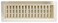Decor Grates PL310AL 3Inch by 10Inch Plastic Floor Register Almond
