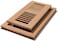Decor Grates WLF412U Floor Register Single Unfished Oak