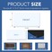 DIYMAG 2Pack Strong Magnetic Vent Covers Magnets for Home Floor Standard Air Register 8 x 155 Magnetics for Floors Wall and Ceiling Registers Homes and RV HVAC