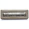 Handua Fits 2x10 and 10x2 Duct Opening Floor Register with Louvered Design by Heavy Duty Walkable Design with Damper Floor Vent Grille Easy to Adjust Air Supply Lever Brown