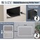 Flamorrow Sound Deadening Kit for Vent Enhanced Sound Deadener and Mesh Air Vent Blockers for Noise Vibration Insulation 2 Pack Sound Deadening Mats and 10 14 Mesh Vent Covers for HVAC Vents