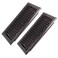Howeall 4x10 Inches 2 Pack Heavy Duty Walkable Floor Register Easy Adjust Air Supply Lever Decorative Floor Vent Covers Boston Design Vent Covers for Home Oil Rubbed Bronze