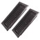 Howeall 4x10 Inches 2 Pack Heavy Duty Walkable Floor Register Easy Adjust Air Supply Lever Decorative Floor Vent Covers Boston Design Vent Covers for Home Oil Rubbed Bronze
