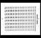 HVAC Premium 10 X 6 1Way AIR Supply Grille Vent Cover Diffuser Flat Stamped Face White Outer Dimensions 1175w X 775h