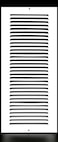 HVAC Premium 8 x 12 Duct Opening Flat Stamped Steel Return Air Grille Sidewall and Ceiling HVAC Vent Duct Cover White Outer Dimensions 975w X 1375h