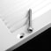 HVAC Premium 8 x 12 Duct Opening Flat Stamped Steel Return Air Grille Sidewall and Ceiling HVAC Vent Duct Cover White Outer Dimensions 975w X 1375h