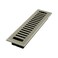 Imperial RG3427 Montezuma Decorative Floor Register 225 x 12Inch Satin Nickel